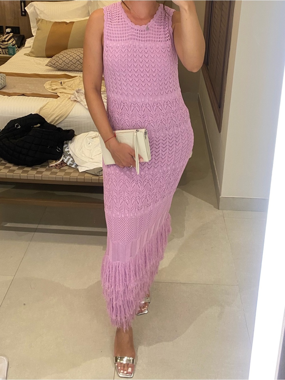 Torn by Ronny Kobo Fun Fringe Dress!